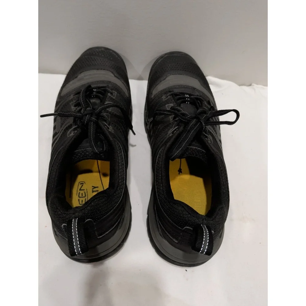 KEEN Men's CSA Kansas City Carbon-Fiber Toe Work Shoe 1025725 Black Size 11.5 M
